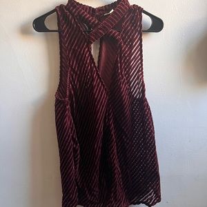 Anthropologie Crossed  Tank Top